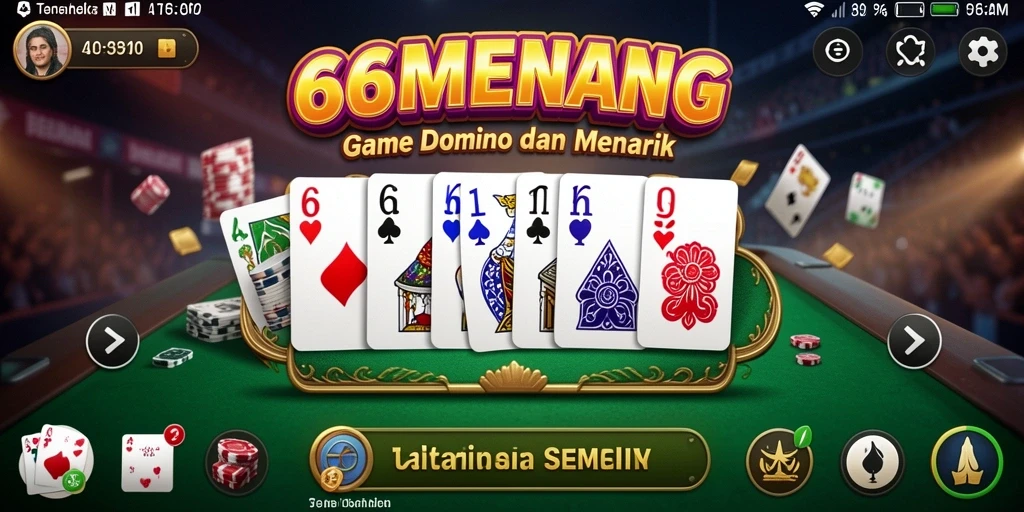 Tampilan gameplay 66MENANG yang seru dan interaktif
