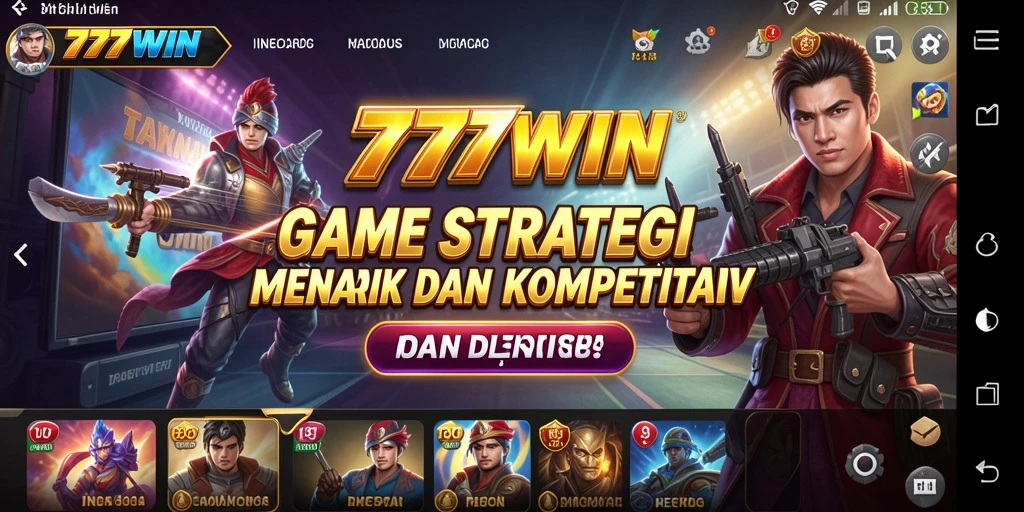 Tampilan gameplay strategis di 777WIN yang memikat.