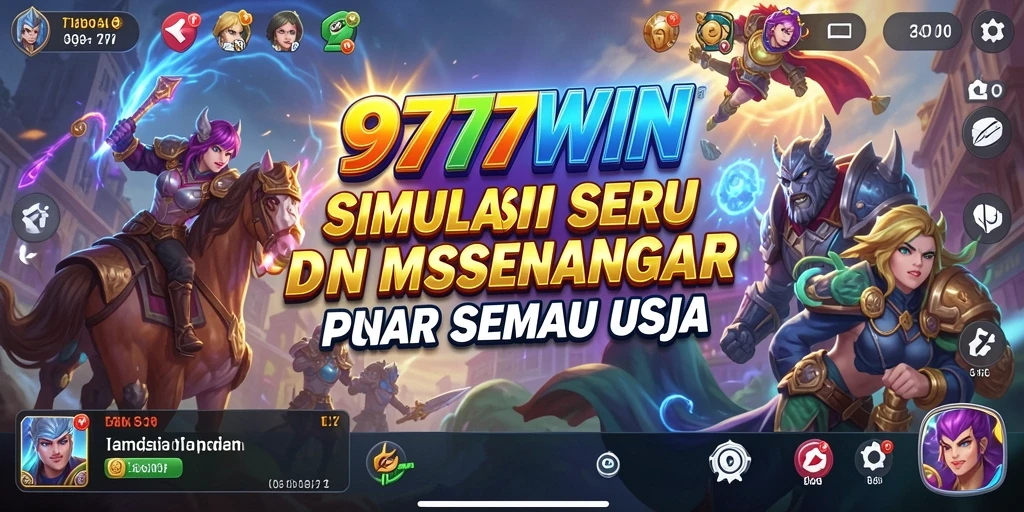 Screenshot gameplay 9777WIN yang menarik dan interaktif.
