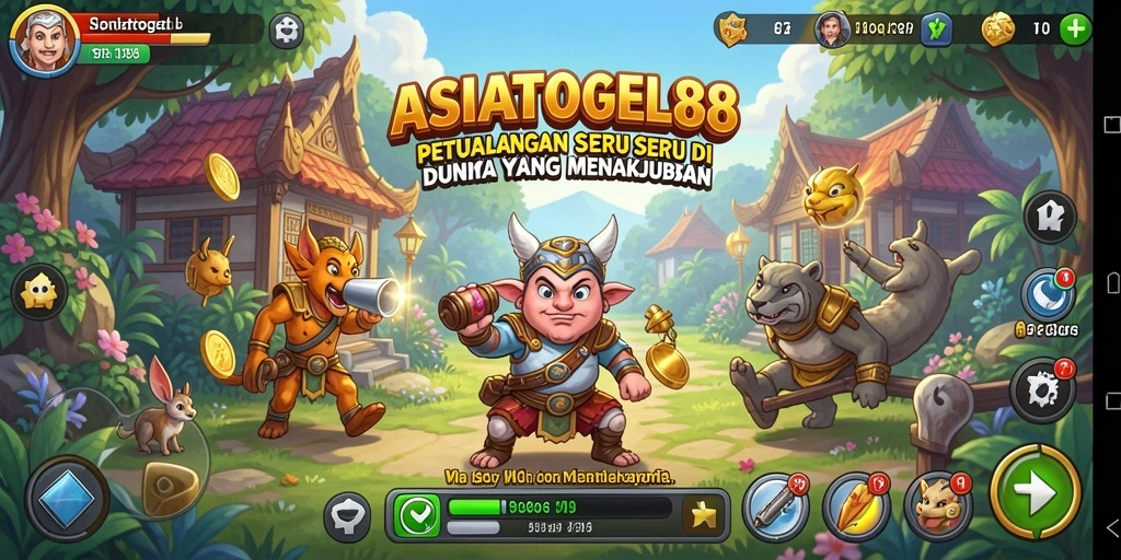 Screenshot menunjukkan gameplay ASIATOGEL88 yang menarik dan penuh petualangan.