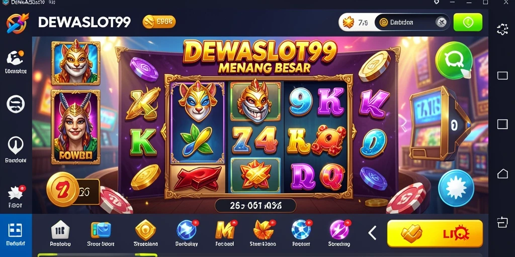 Tampilan permainan DEWASLOT99 yang menarik dan menantang.