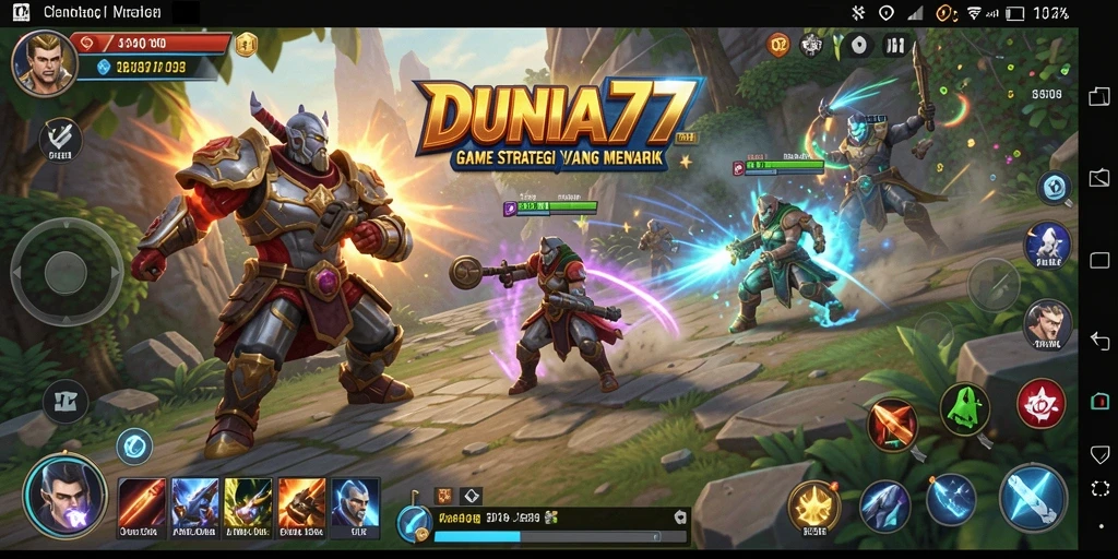 Gameplay seru dan penuh strategi di DUNIA77.