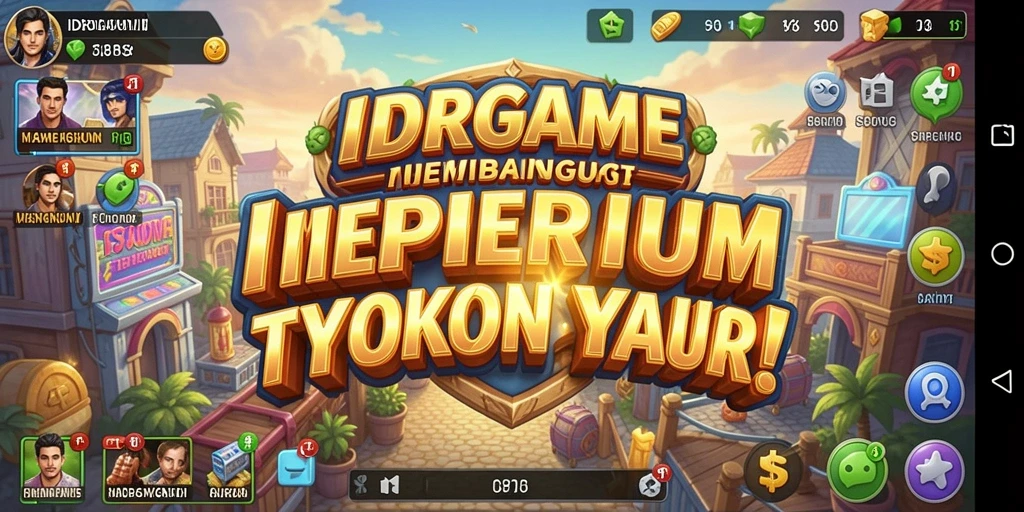 Tampilan gameplay IDRGAME yang menegangkan di dunia Tycoon.