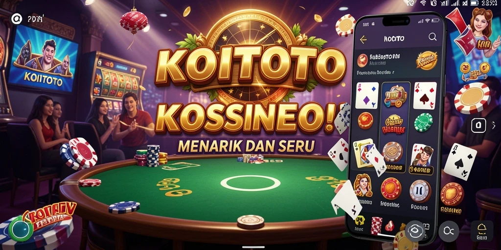 Tampilan gameplay KOITOTO yang menarik dan mendebarkan.