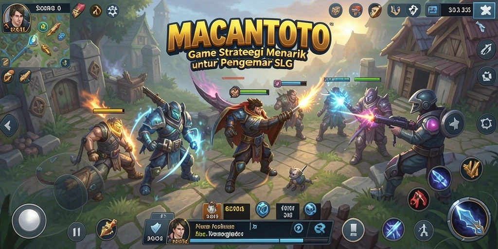 Screenshot gameplay <strong>MACANTOTO</strong> menampilkan aksi strategi yang mendebarkan.