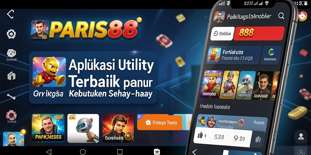 Tampilan antarmuka yang menarik dan fitur lengkap dari PARIS88.