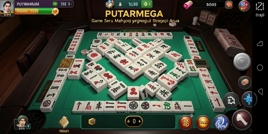 Tampilan gameplay seru di PUTARMEGA yang menantang.