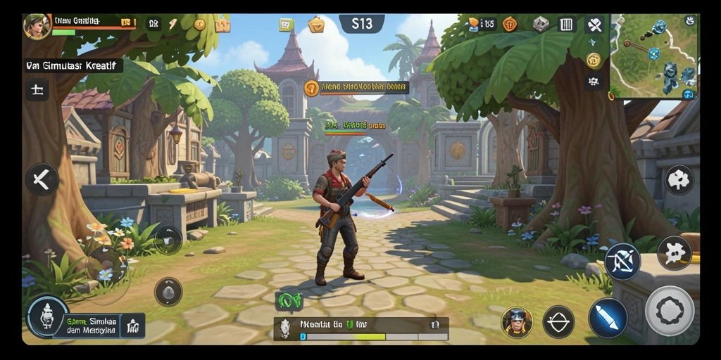 Tampilan menarik dalam gameplay <strong>S13</strong> yang penuh kreativitas.