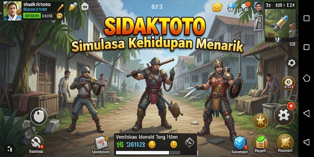 Tampilan menarik dari gameplay SIMULASI di SIDAKTOTO.