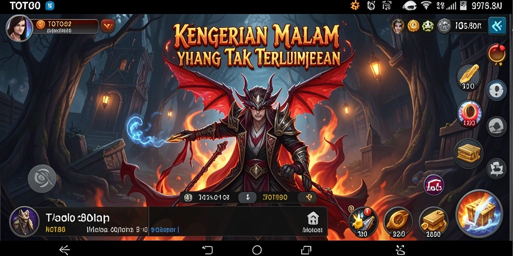 Tampilan gameplay TOTO80 yang mencekam dan menantang.