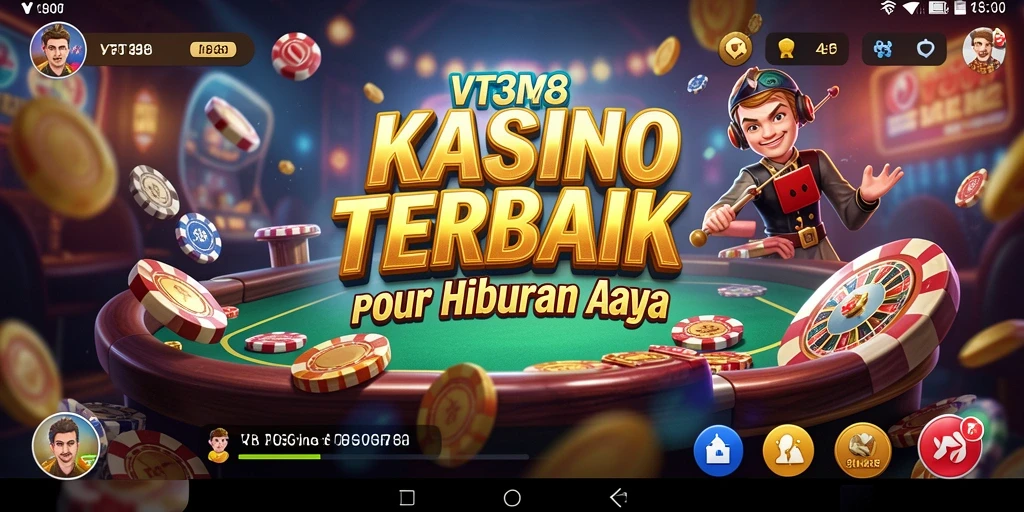 Tampilan menarik dari gameplay VT38 dengan fitur kasino yang lengkap.